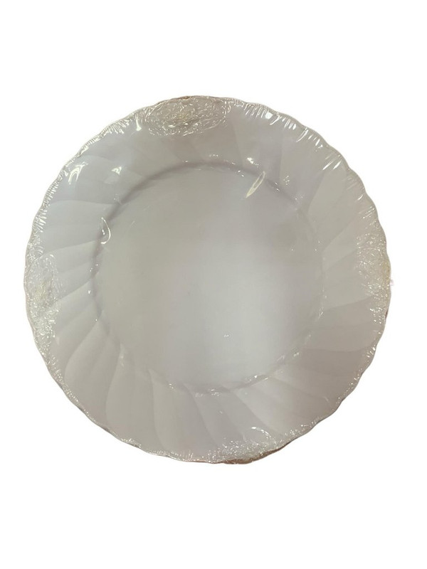 PLATOS ELEGANTES BLANCO 8 PZAS