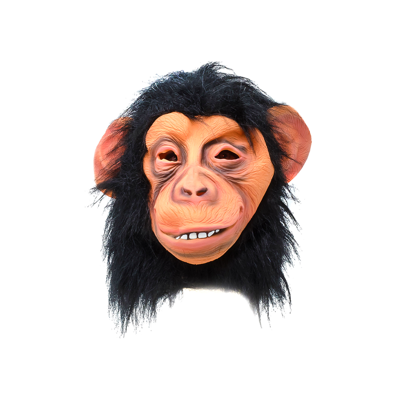 MASCARA LATEX CHIMPANCE
