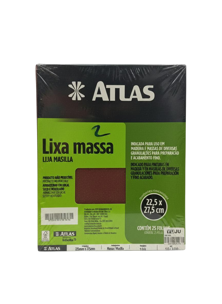 LIJA MASILLA GRANO 100 ATLAS