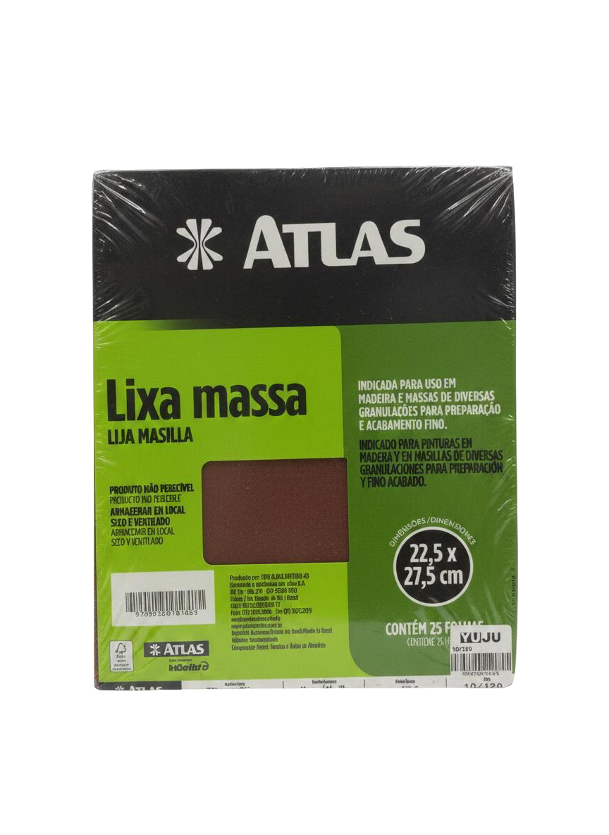 LIJA MASILLA GRANO 120 ATLAS