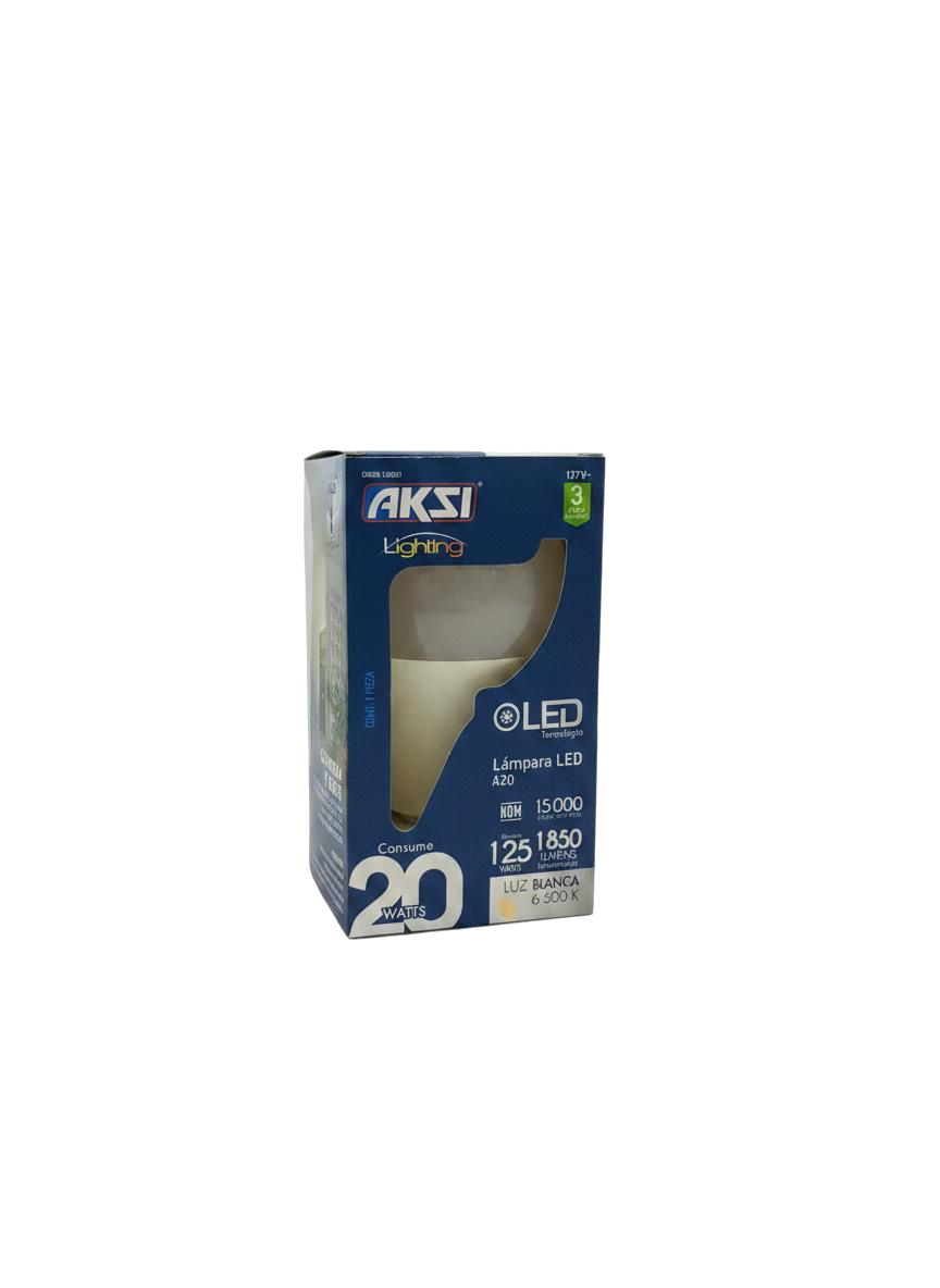 BOMBILLO LED A 20W LUZ BL AKSI