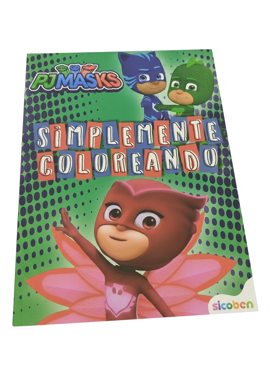 SIMPLEMENTE COLOREANDO SICOBEN PJ MASKS (E)