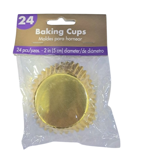 CAPACILLOS N11 DORADO 24 PZ