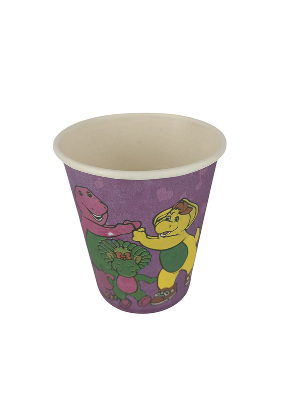 VASOS PLASTICOS BARNEY PAQ 8UNID