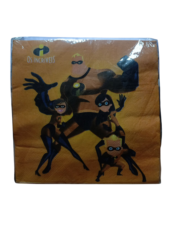 SERVILLETAS LOS INCREIBLES 20 UNID