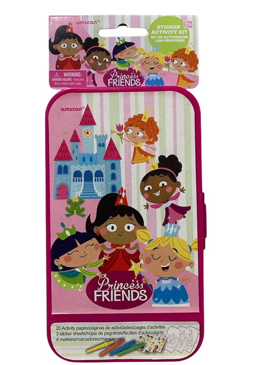 ESTUCHE PARA COLOREAR PRINCESS