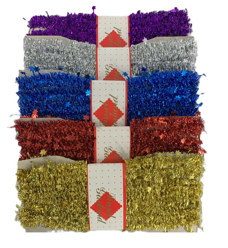 GUIRNALDA DE NAVIDAD UNICOLOR