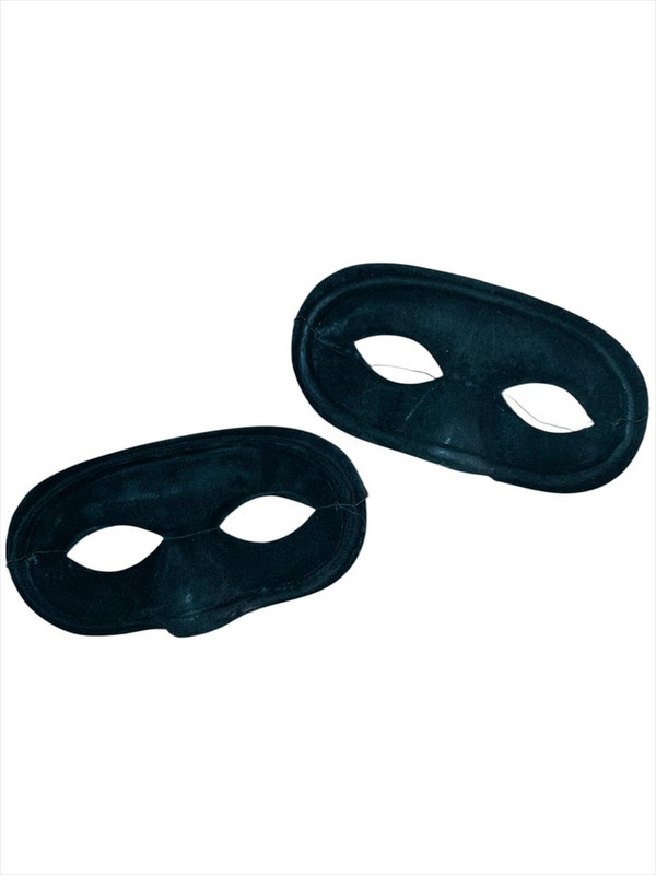 ANTIFAZ PLASTICO GAMUZADO NEGRO