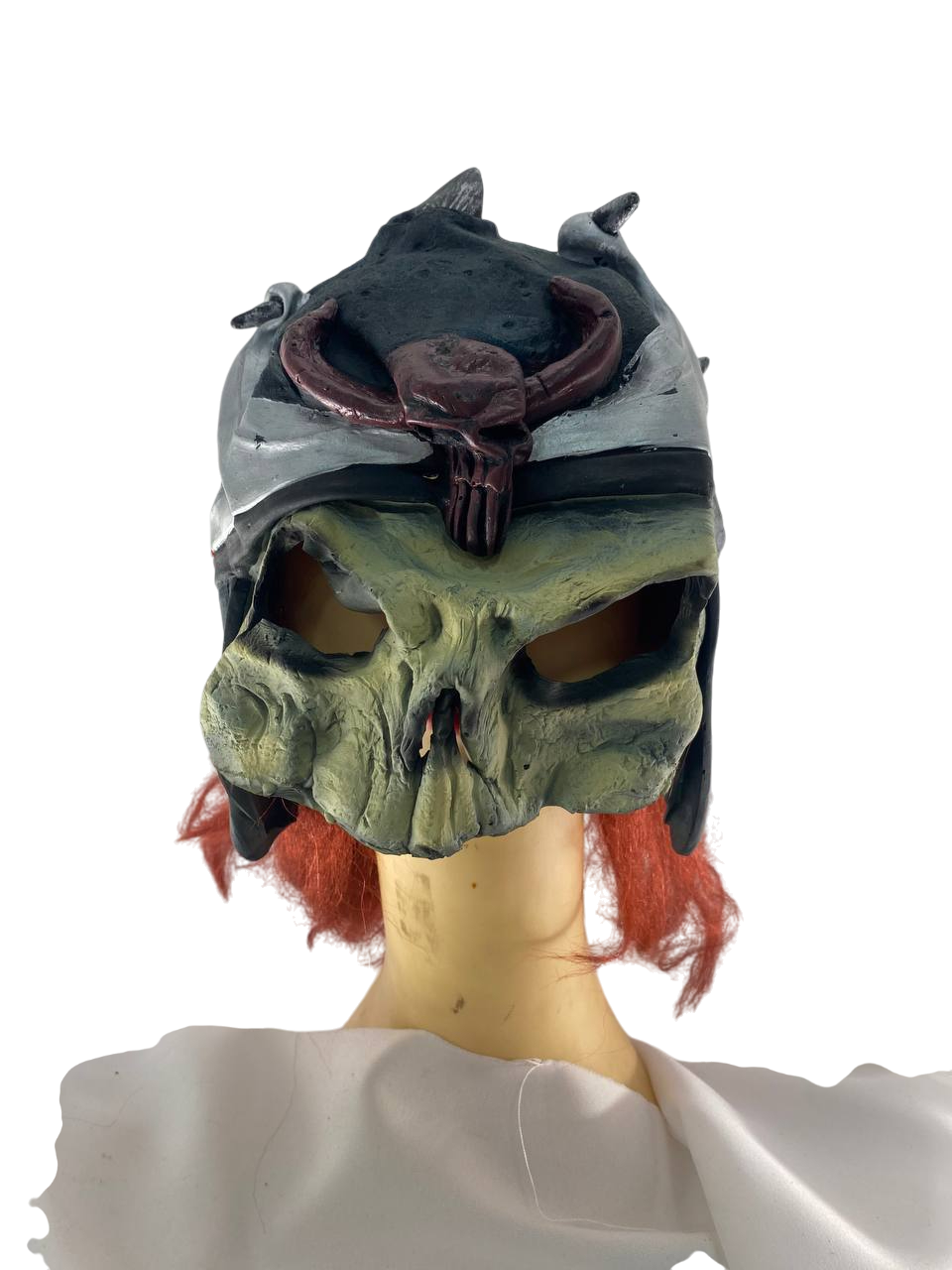 GORRO LATEX CON CABELLO VIKINGO