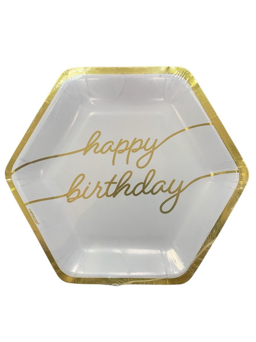 PLATO EXAGONAL GOLD BDAY 9' 8PZ