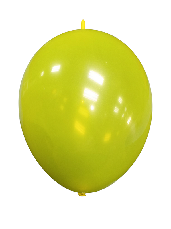 GLOBOS LINKING AMARILLO 50 PZAS