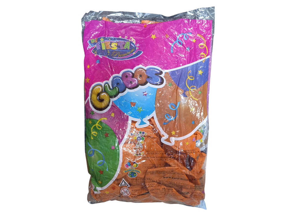 GLOBOS LINKING 50 PZ NARANJA