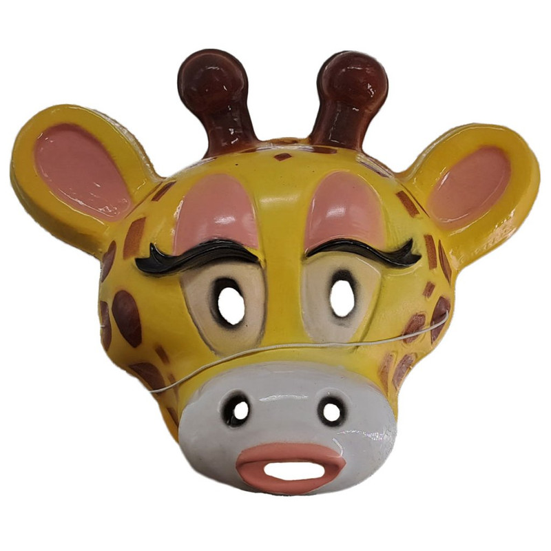 MASCARA PLASTICA JIRAFA