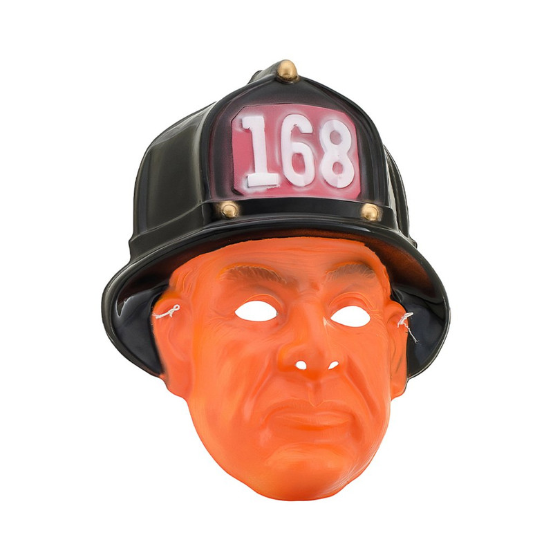 MASCARA PLASTICO BOMBERO