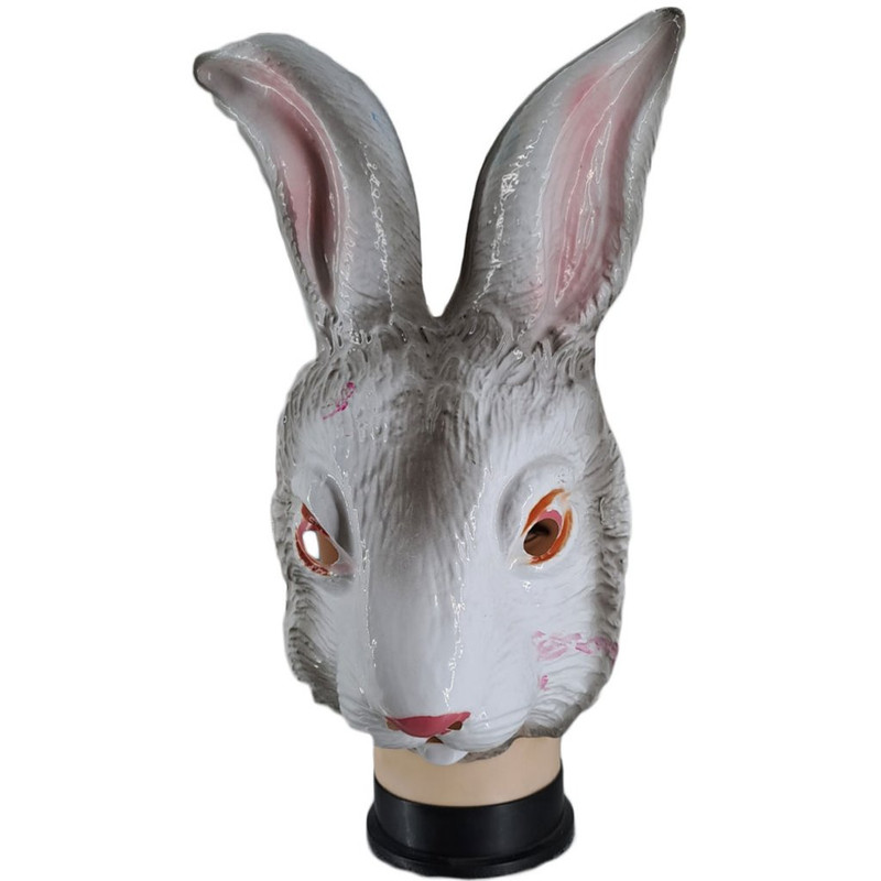 MASCARA PLASTICO CONEJO ADULTO