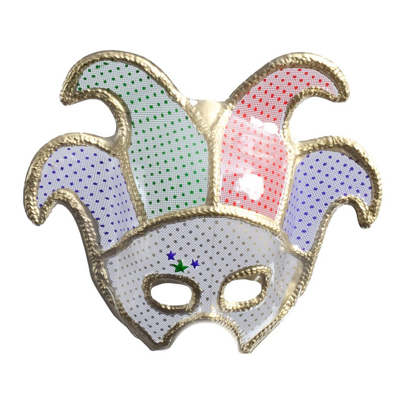 MASCARA PLASTICO ARLEQUIN 74830