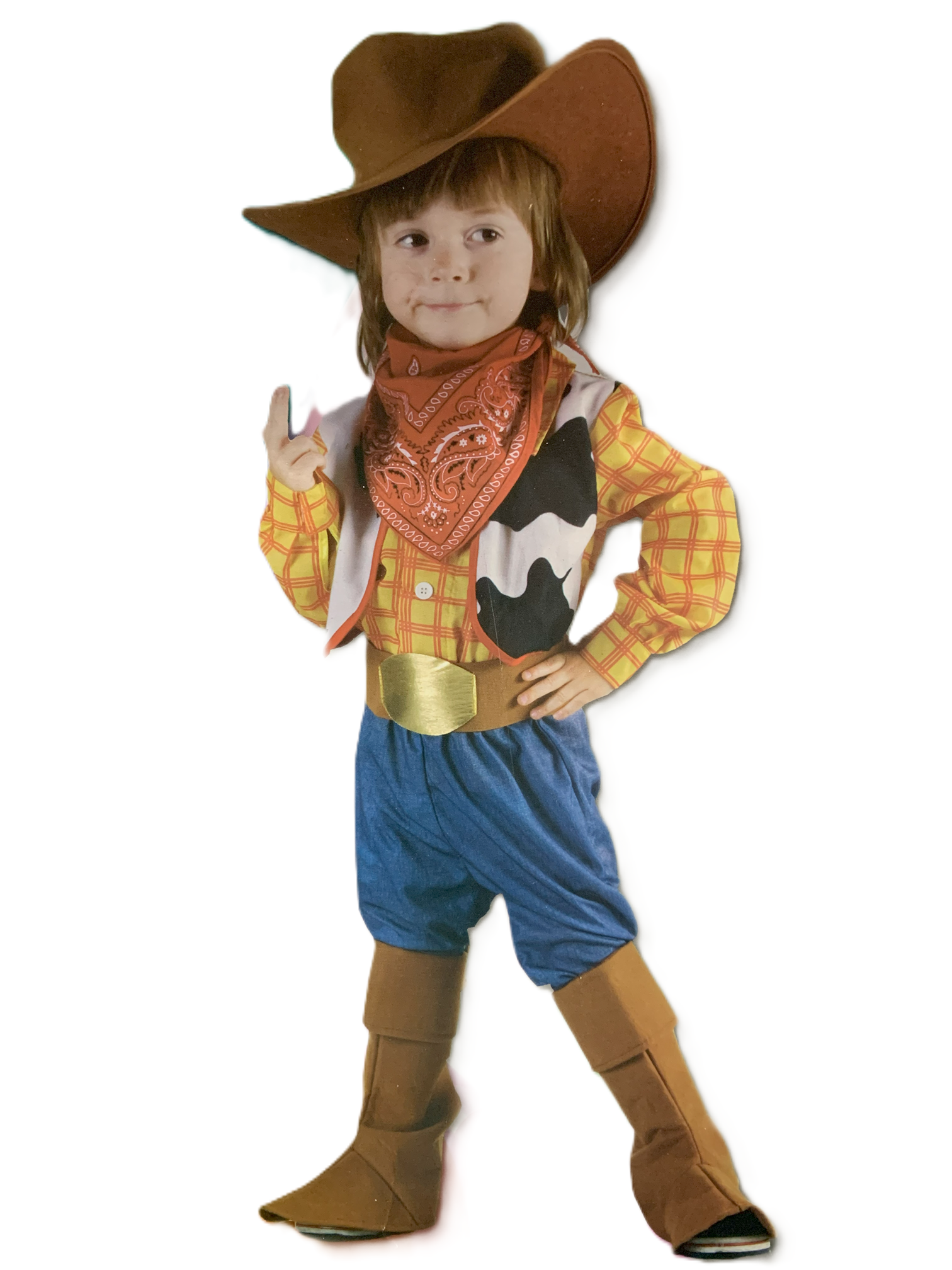 DISFRAZ VAQUERO NINO T 2-4