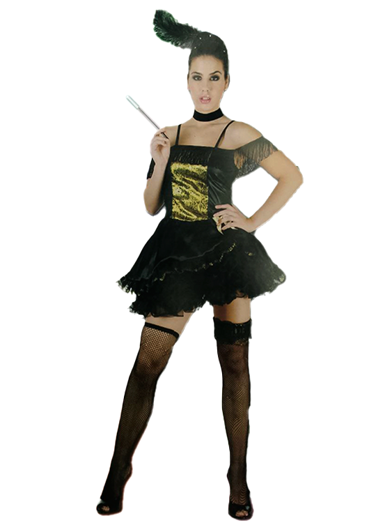 DISFRAZ CABARETERA ADULTA T SM
