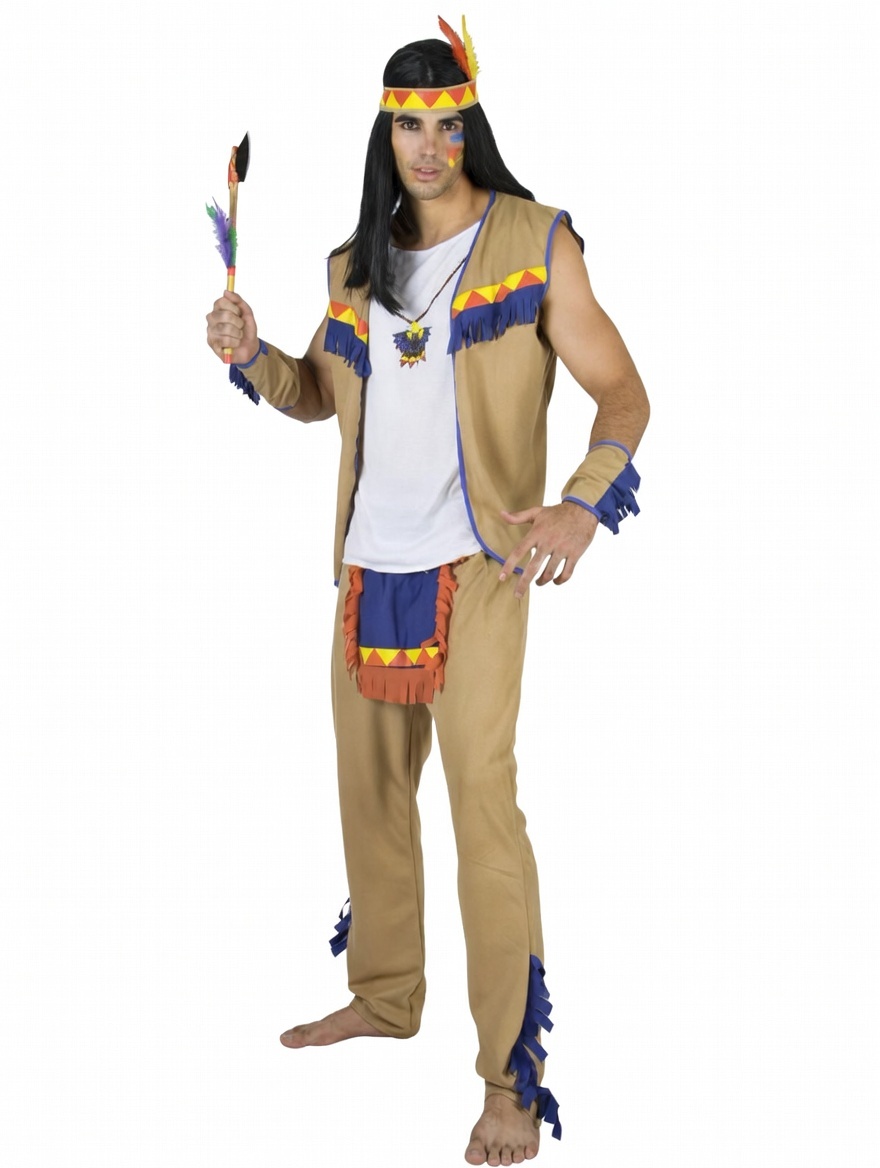 DISFRAZ JEFE INDIO ADULTO ML