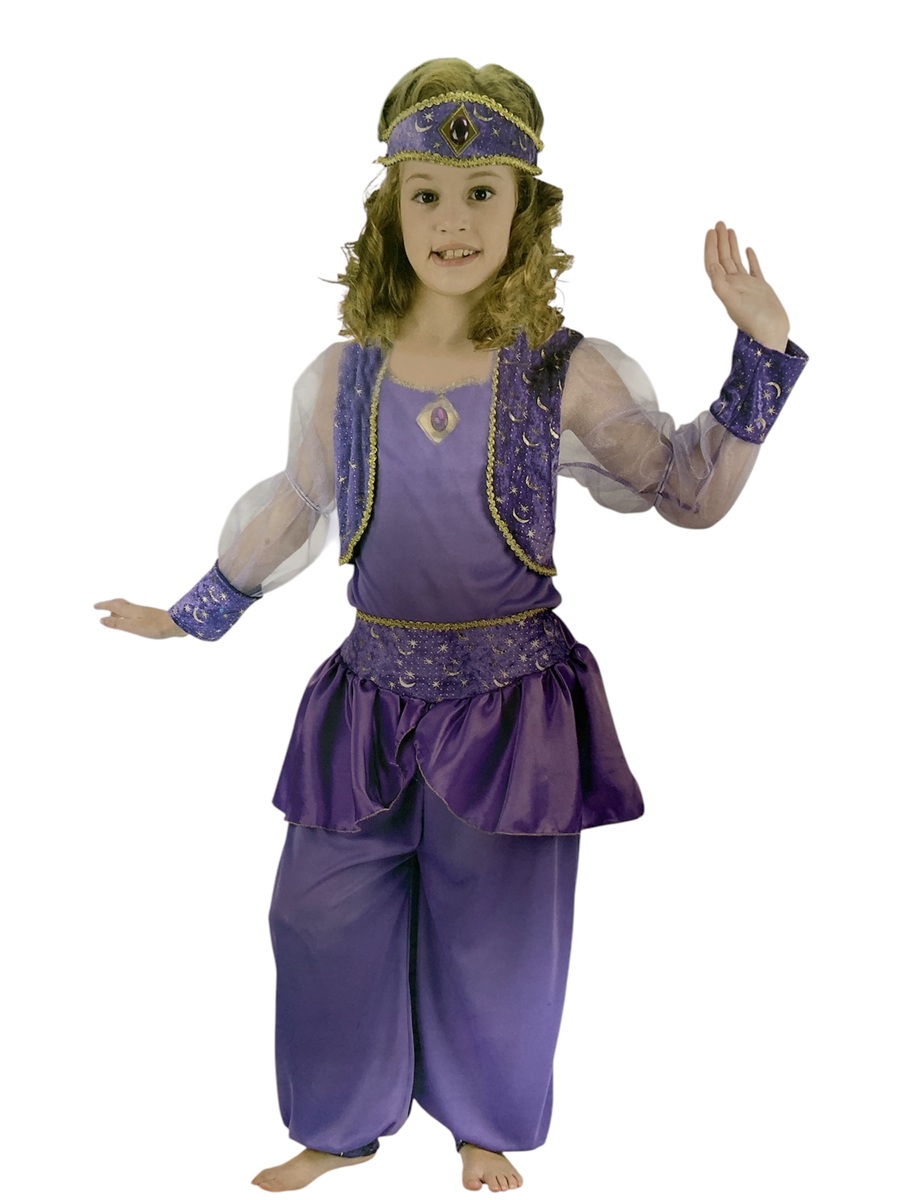 DISFRAZ BAILARINA ARABE NINA T 7-10
