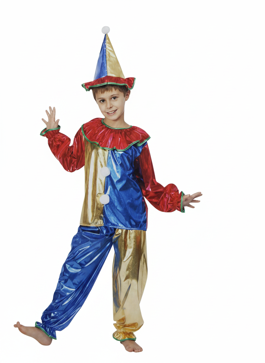 DISFRAZ PAYASO NINO 7-10