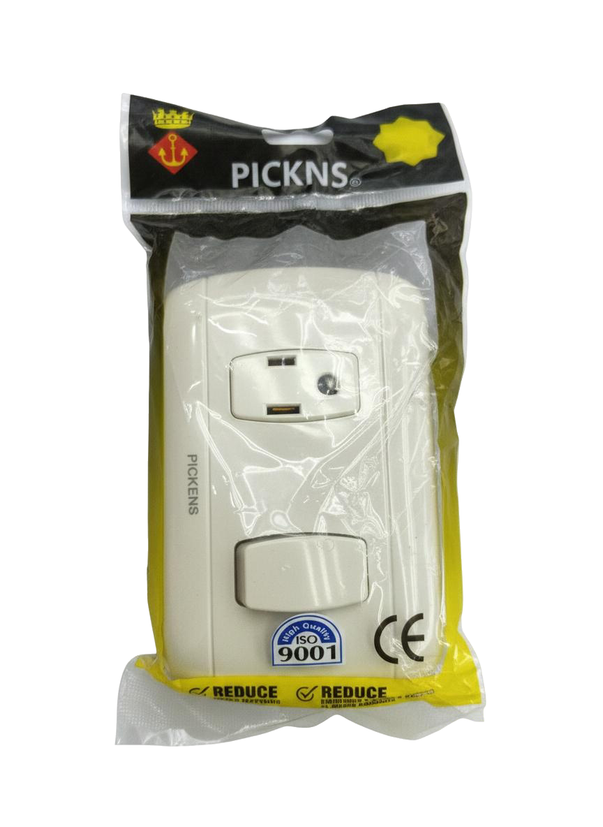 INTERRUPTOR 1 MOD + TOMACO BEIGE PICKENS