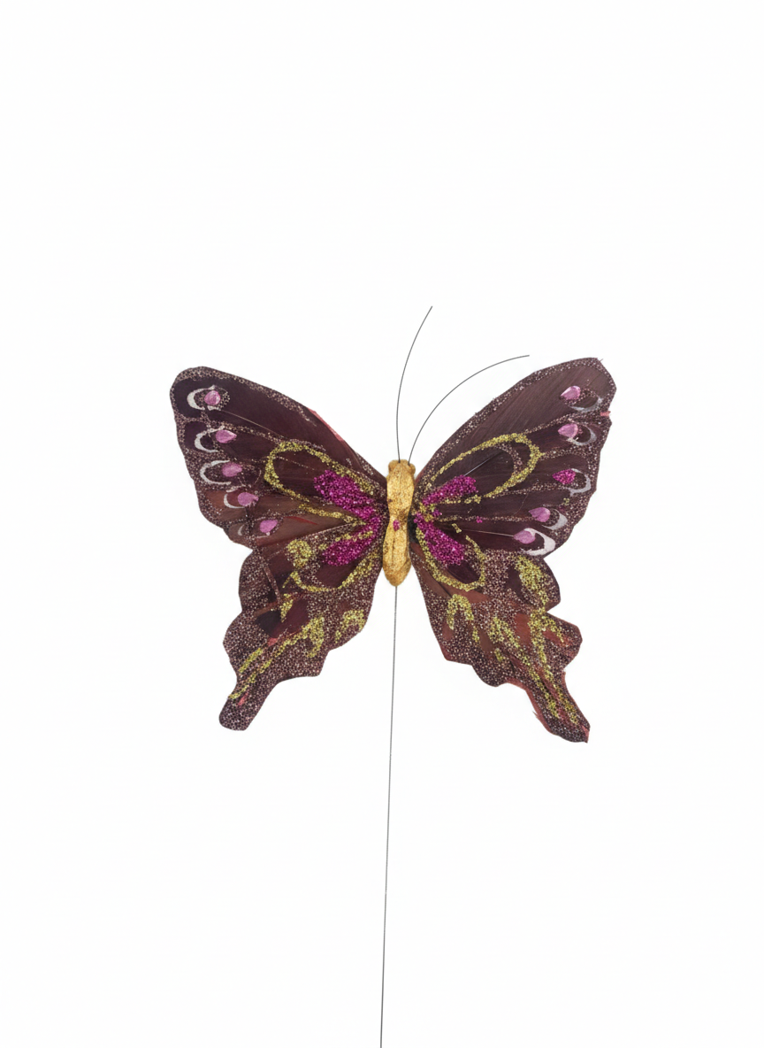 MARIPOSAS MEDIANA 12UNID BY09048