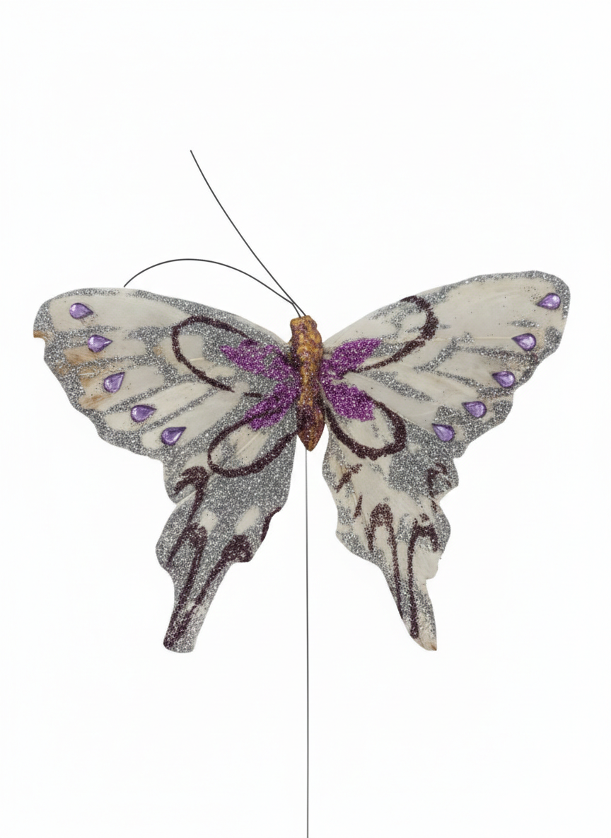 MARIPOSAS MEDIANA 12UNID BY09048