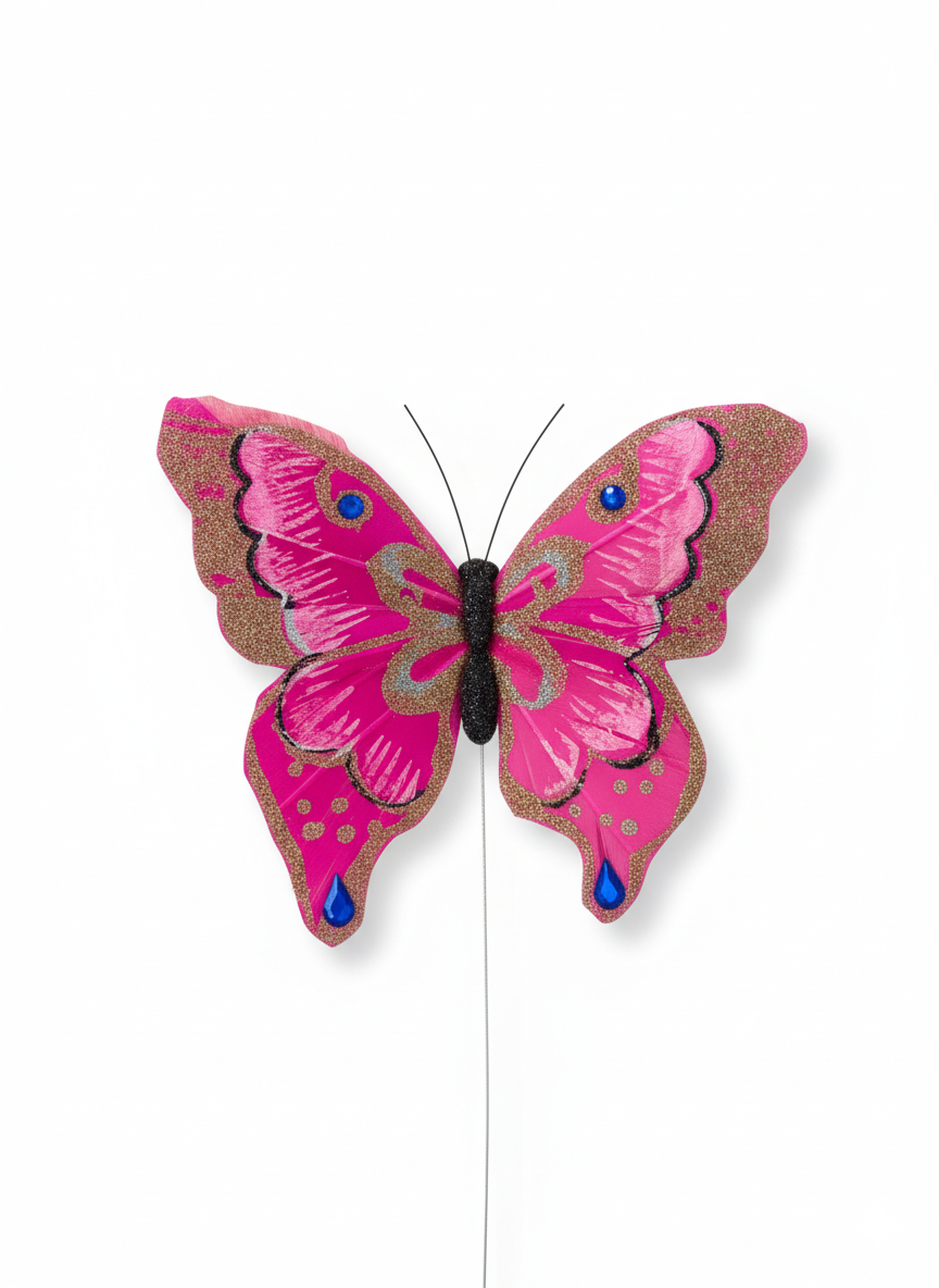 MARIPOSAS MEDIANA 12UNID BY09063