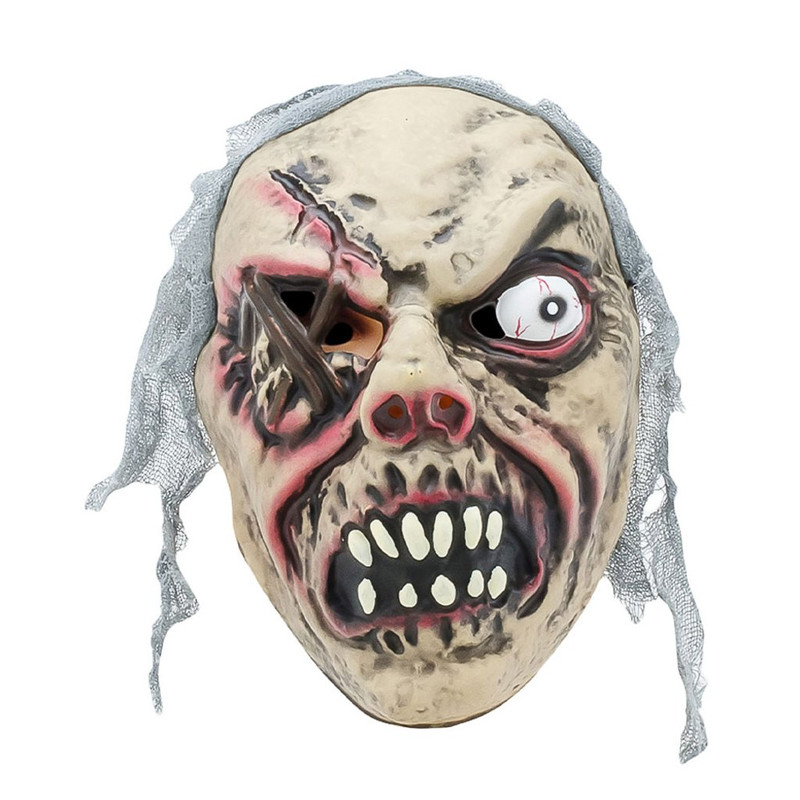 MASCARA PLASTICA RIGIDA MONSTRUO TRAPO