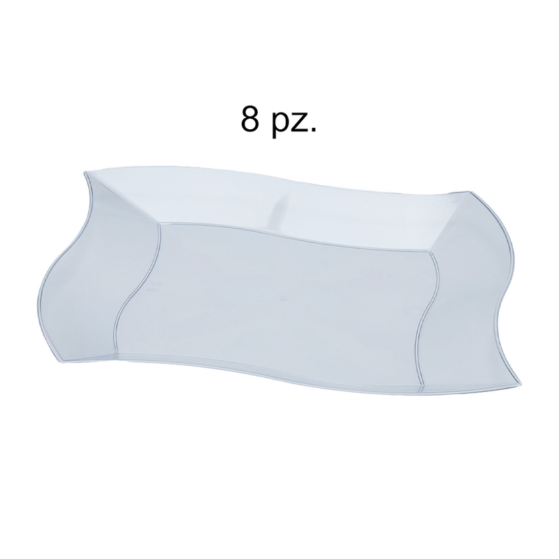 PLATO ACRILICO PREMIUM 9" 8 PZ