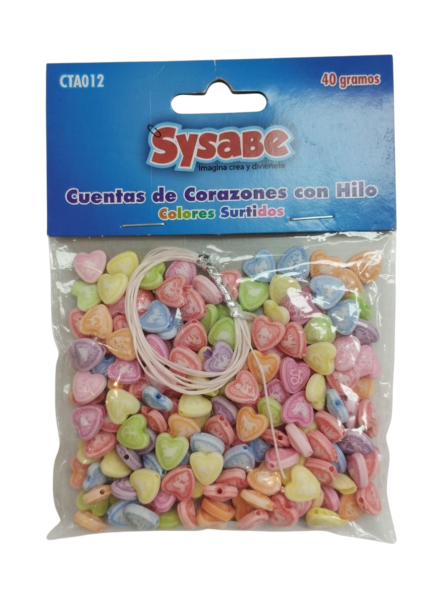 CUENTAS SYSABE DE CORAZON CON HILO