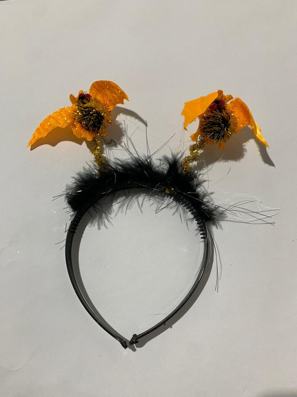 CINTILLO MURCIELAGOS AMARILLOS