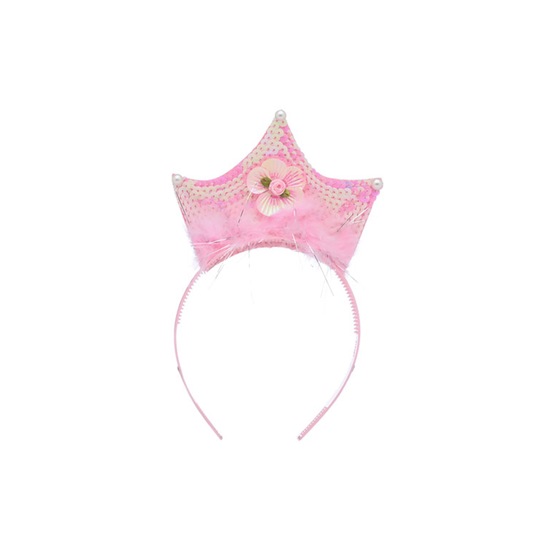 CINTILLO CORONA ROSADA