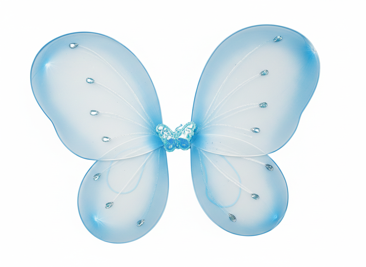 ALAS MARIPOSA CON MARIPOSA Y DIAMANTES