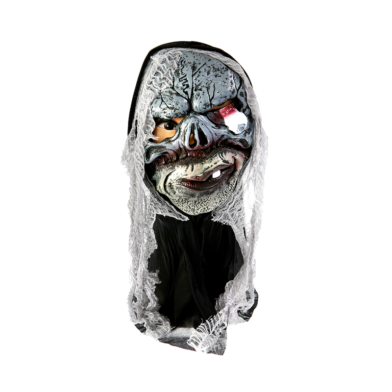 MASCARA LATEX ZOMBIE TRAPO