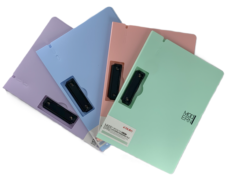 CARPETA A4 GANCHO VERTICAL PASTELES DL