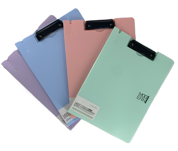 CARPETA A4 GANCHO HORIZONTAL PASTELES DL