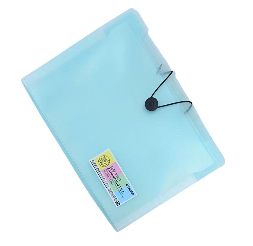 ARCHIVADOR ESPANDIBLE A6 12DIV PASTEL DL