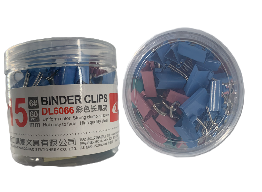 GANCHO DBL CLIPS 15MM 60UND UNICOLORES DL