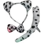 SET CINTILLO CORBATIN Y COLA