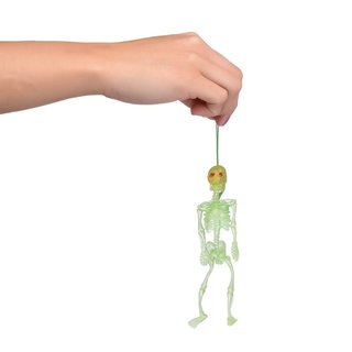 ESQUELETO COLGANTE VERDE