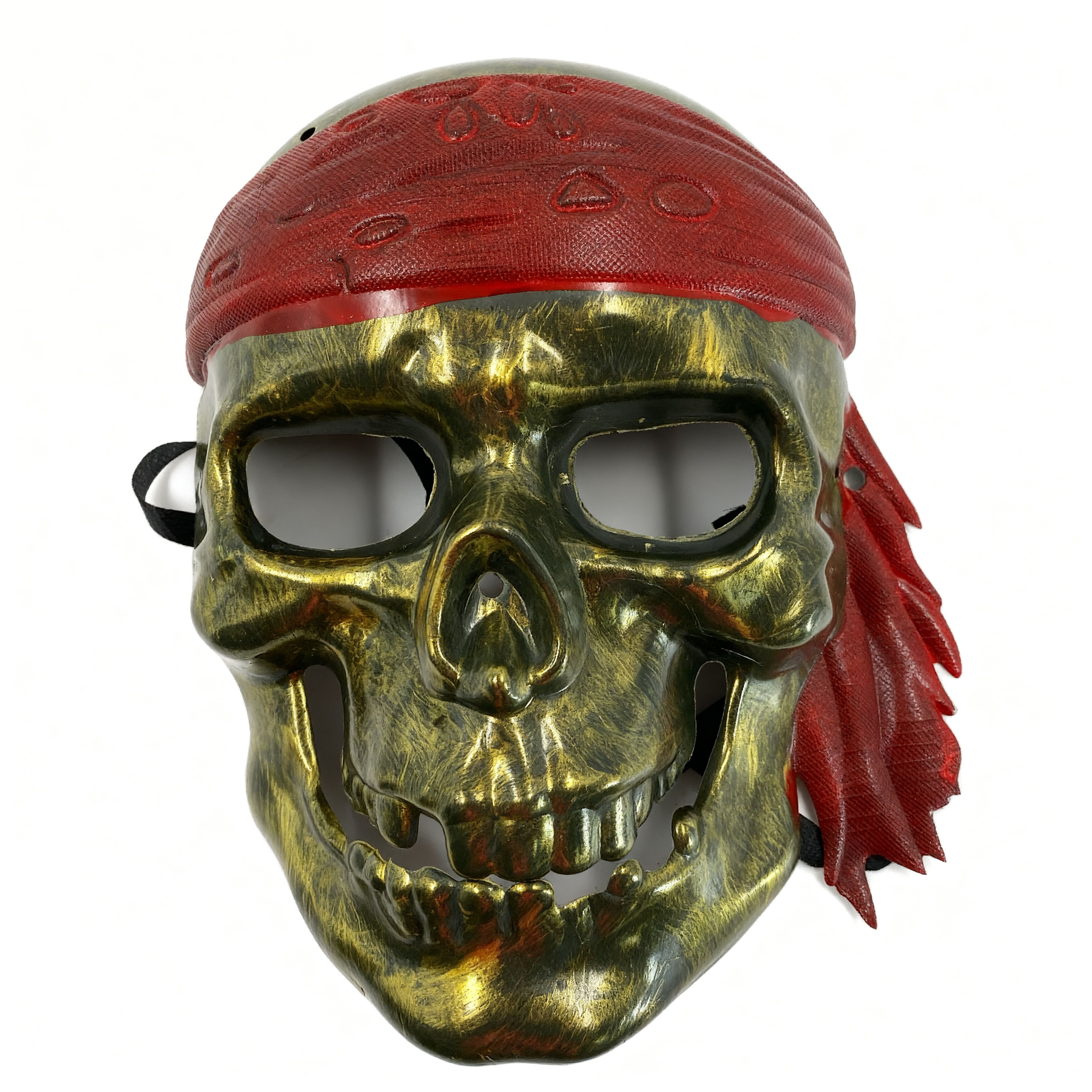 MASCARA PLASTICA CALAVERA PIRATA