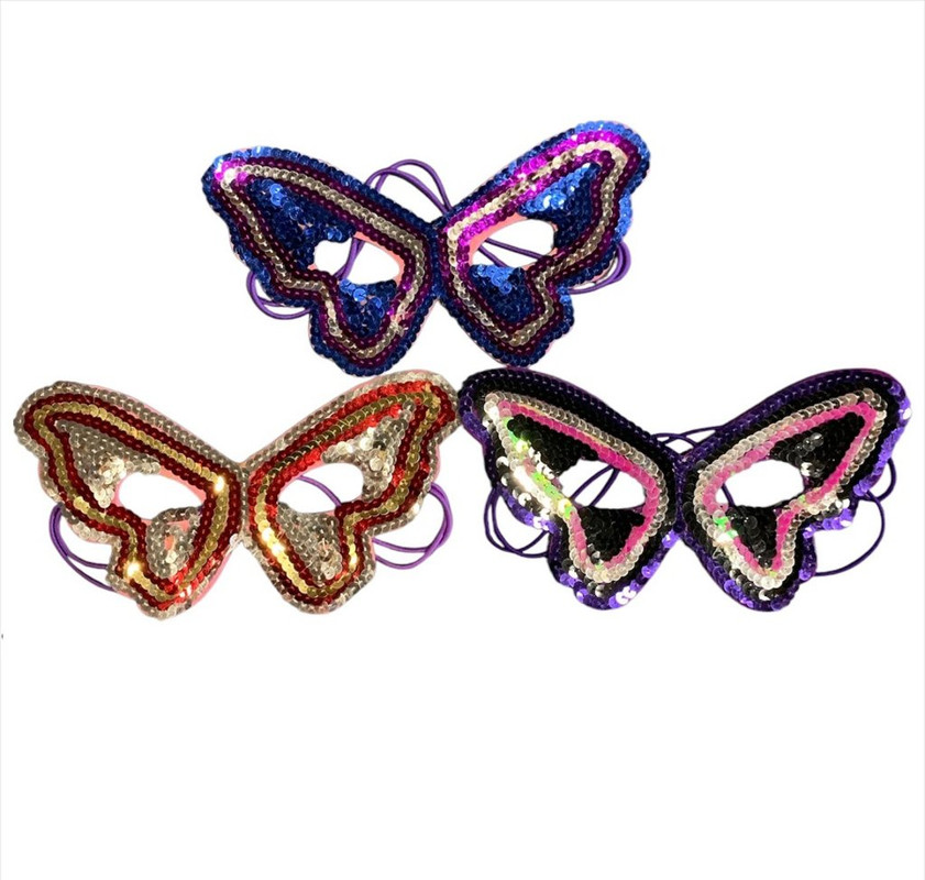 ANTIFAZ MARIPOSA DE LENTEJUELA