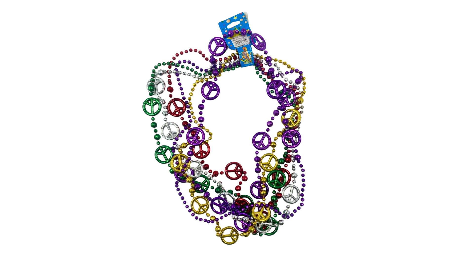 COLLAR DE PEPAS SIMBOLO DE LA PAZ