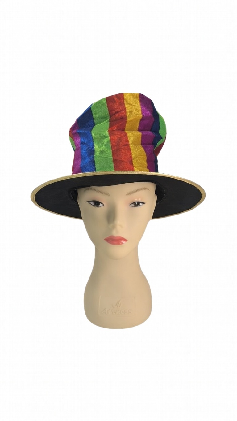 GORRO TELA CON FLEQUILLOS