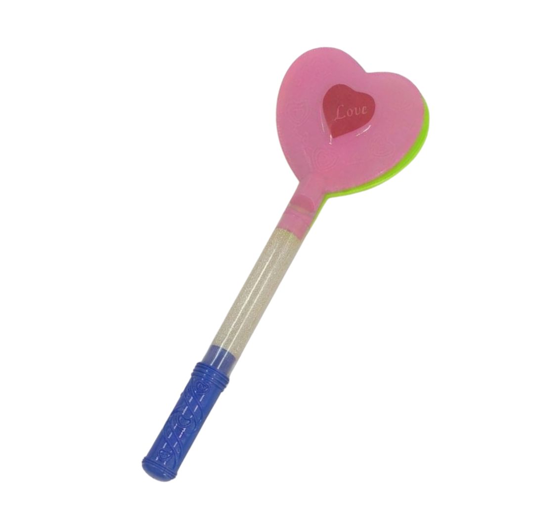 MATRACA CORAZON CON LUZ