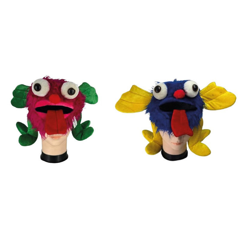 GORRO MUPPETS FUCSIA/AZUL