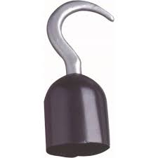 GARFIO DE PIRATA GRIS