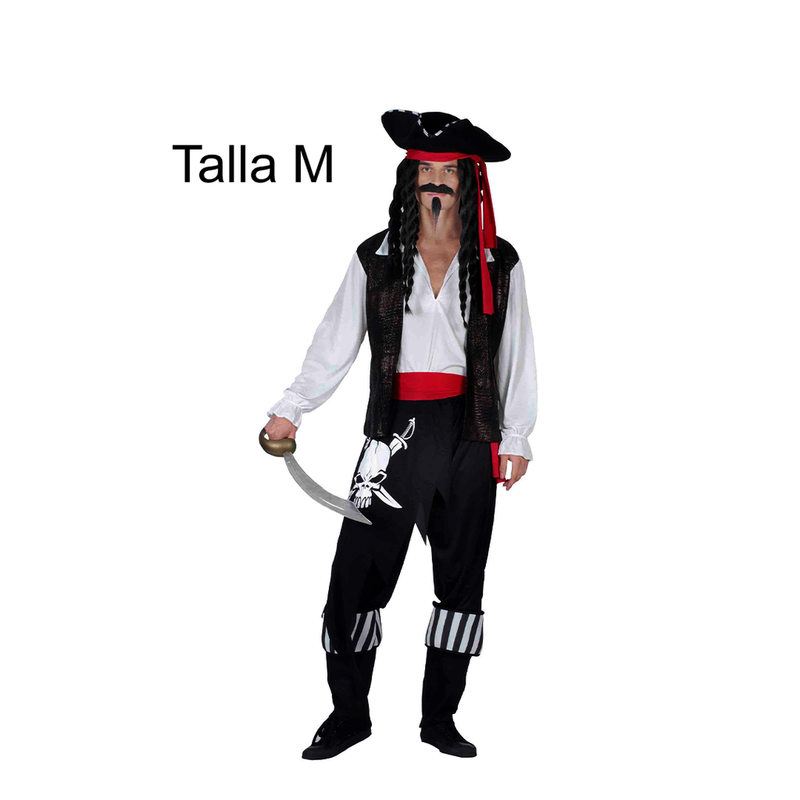 DISFRAZ CAPITAN PIRATA ADULTO T M